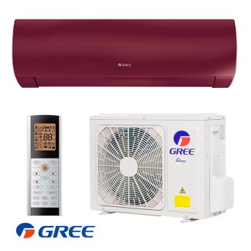 Инверторен климатик Gree Fairy II GWH12ACC-K6DNA1F - червен