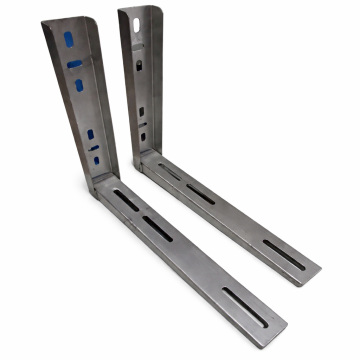 Стойки за климатик – стенен тип – 350х430х60/2.0мм – цинк