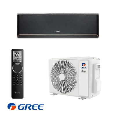 Инверторен климатик Gree Airy GWH18AVDXE-K6DNA1A - черен